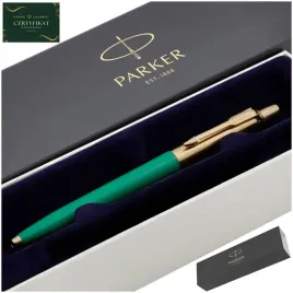 elegancki-zloty-dlugopis-parker-zielony-24-karaty-certyfikat-na-prezent