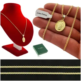 piekny-zloty-lancuszek-cudowny-medalik-matka-boska-925-585-14k-dedykacja