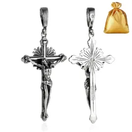 srebrny-krzyzyk-oksydowany-pr-925-zawieszka-krzyz-na-szyje-woreczek-gratis