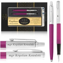 zestaw-pioro-i-dlugopis-parker-jotter-rozowy-z-grawerem-dedykacja-gratis