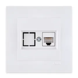 exen-gniazdo-komputerowe-pojedyncze-rj45-kat-6-biale-ramka-biala
