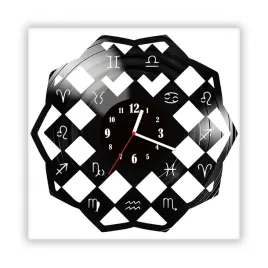 zegar-scienny-szklany-czarny-do-salonu-kuchni-349-14-znaki-zodiaku