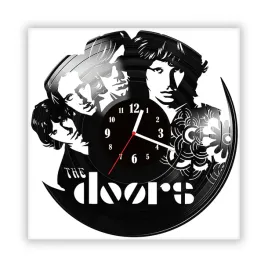 zegar-scienny-szklany-czarny-do-salonu-kuchni-387-14-the-doors