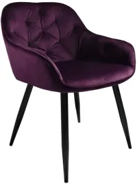 fotel-dankor-design-velve-welur-baklazanowy