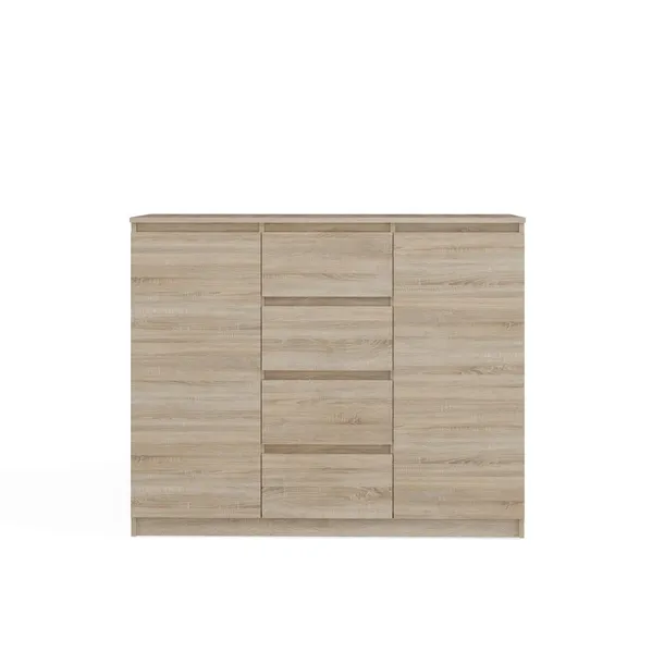 komoda-2d4s-120-cm-szafka-2-drzwi-4-szuflady-dab-sonoma-material-plyta-laminowana