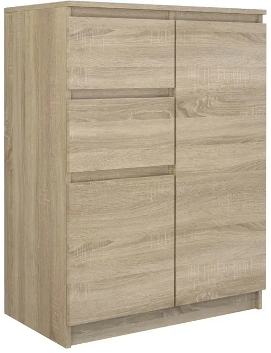 komoda-2d2s-szafka-wys-97-cm-2-drzwi-2-szuflady-dab-sonoma-stan-nowy