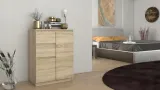 komoda-2d2s-szafka-wys-97-cm-2-drzwi-2-szuflady-dab-sonoma-stan-nowy