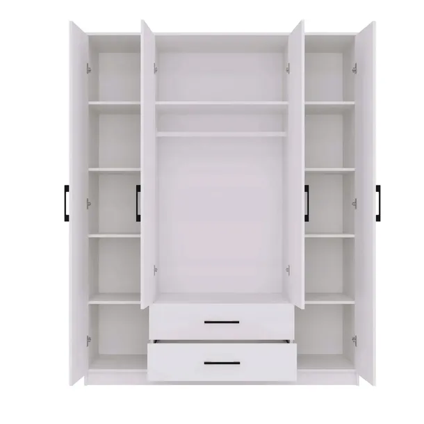 szafa-romana-160-biel-biala-drzwi-2-szuflady-160-cm-salon-sypialnia-liczba-szuflad-2