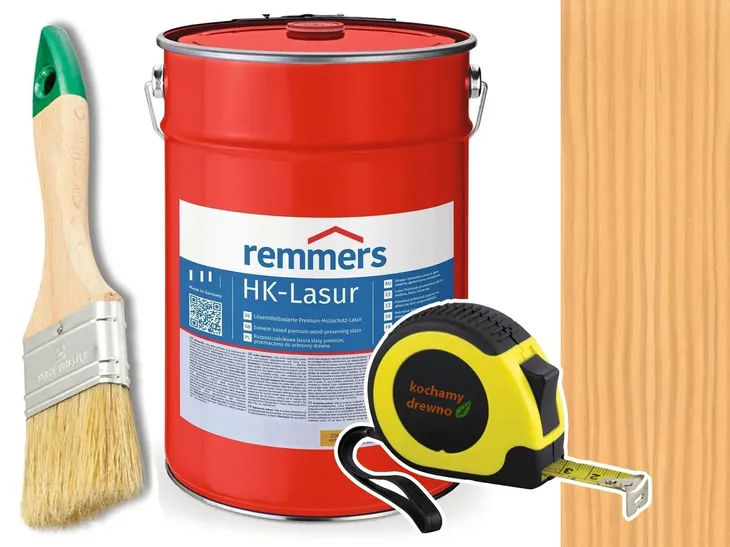 Remmers HK-Lasur impregnat do drewna 20L BEZBARWNY
