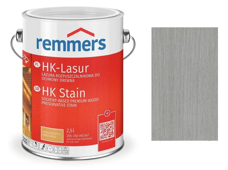 Remmers HK-Lasur impregnat do drewna 5 L PLATYNA