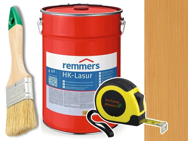 Remmers HK-Lasur impregnat do drewna 20L DĄB JASNY