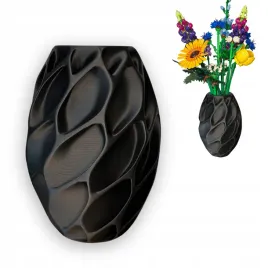 virida-czarny-wazon-do-kwiatow-lego-icons-botanicals-suszone-kompozycje