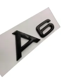 emblemat-znaczek-napis-do-audi-a6-czarny-polysk