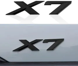 emblemat-znaczek-napis-do-bmw-x7-czarny-polysk