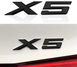 emblemat-znaczek-napis-do-bmw-x5-czarny-polysk