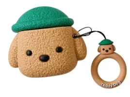 etui-na-sluchawki-airpods-1-2-teddy-dog-zielony