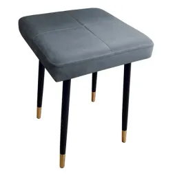 taboret-max-bl14-szary-podstawa-czarna-zlota