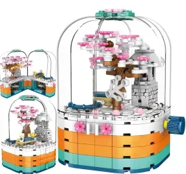 zestaw-klockow-mechanizm-obrotowy-kwiat-wisni-led