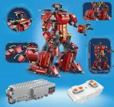 robot-sterowany-rc-aplikacja-klocki-mouldking-technic-stan-nowy