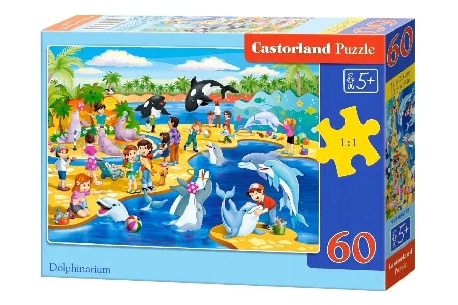 puzzle-60-elementow-delfinarium-castor-4