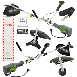 Zdjęcie produktu KOSA PODKASZARKA ELEKTRYCZNA NAC BE140-SW-S2 1400 W TARCZA+ŻYŁKA 42 CM