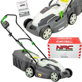 Zdjęcie produktu KOSIARKA ELEKTRYCZNA NAC LE 14-34-PB-KC MOC 1400 W SZEROKOŚĆ KOSZENIA 34 CM