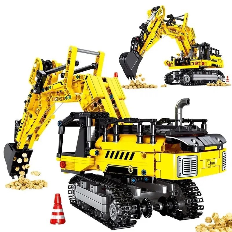 klocki-techniczne-koparka-ruchome-elementy-841-el-technic