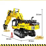 klocki-techniczne-koparka-ruchome-elementy-841-el-technic-material-plastik
