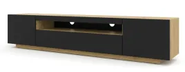 szafka-rtv-200-cm-stojaca-dab-artisan-czarny