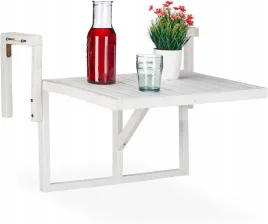 drewniany-skladany-stolik-balkonowy-z-regulacja-wysokosci-bialy