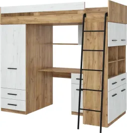 antresola-lozko-pietrowe-level-p-dab-craft-zloty-craft-bialy