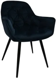 fotel-dankor-design-arten-welur-szaro-czarny