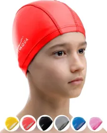 aqtivaqua-czepek-plywacki-dla-dzieci-czerwony-22x14-cm