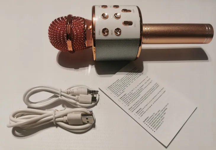 mikrofon-bezprzedwodowy-karaoke-handheld-stan-nowy-marka-bez-marki