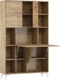 biurko-rozkladane-regal-megan-2-craft-zloty