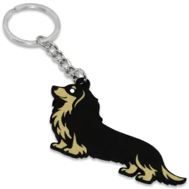 brelok-breloczek-do-kluczy-torebki-pies-z-psem-jamnik-dlugowlosy-czarny