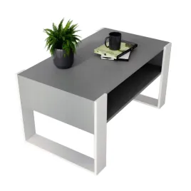 stolik-kawowy-lawa-karo-92-cm-z-polka-szary-czarny-loft-92x536x45