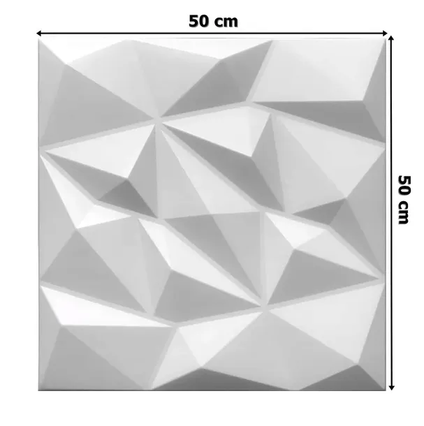 panele-scienne-3d-biale-kasetony-sufitowe-brylant-stan-nowy-gama-kolorystyczna-biel