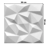panele-scienne-3d-biale-kasetony-sufitowe-brylant-stan-nowy-gama-kolorystyczna-biel