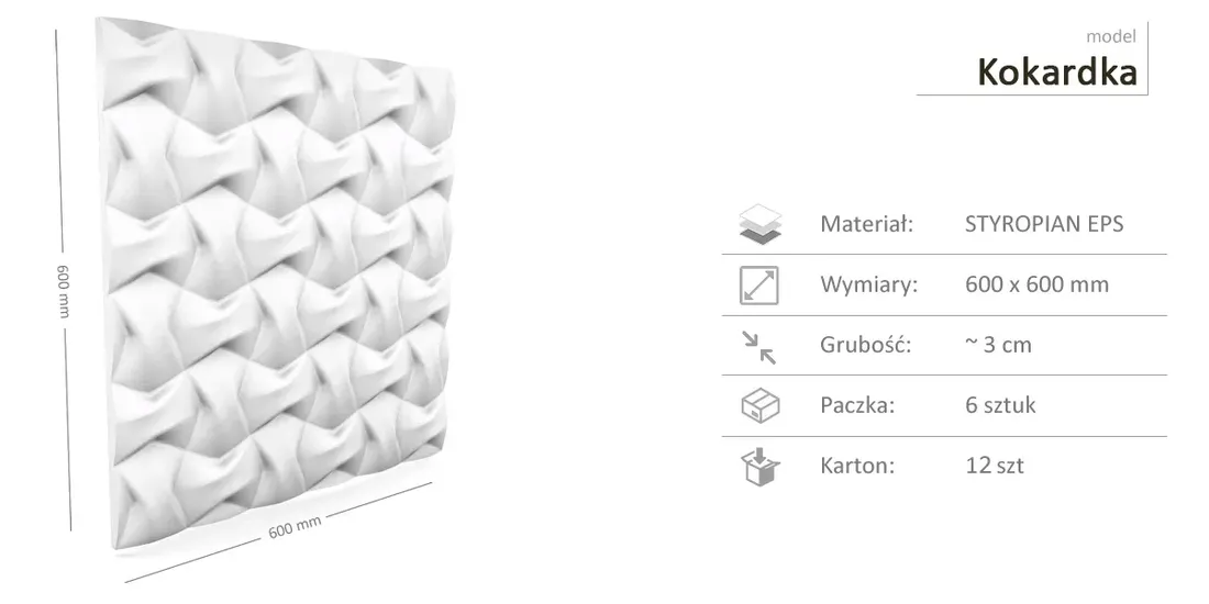 styropianowe-panele-scienne-3d-60x60-kokardka