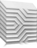 biale-kasetony-sufitowe-panel-scienne-3d-zygzak-2m2