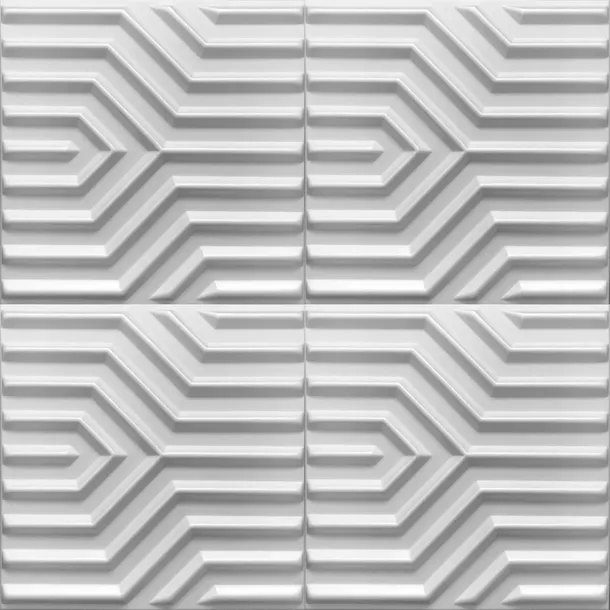 biale-kasetony-sufitowe-panel-scienne-3d-zygzak-2m2-kod-produktu-zygzak-bialy