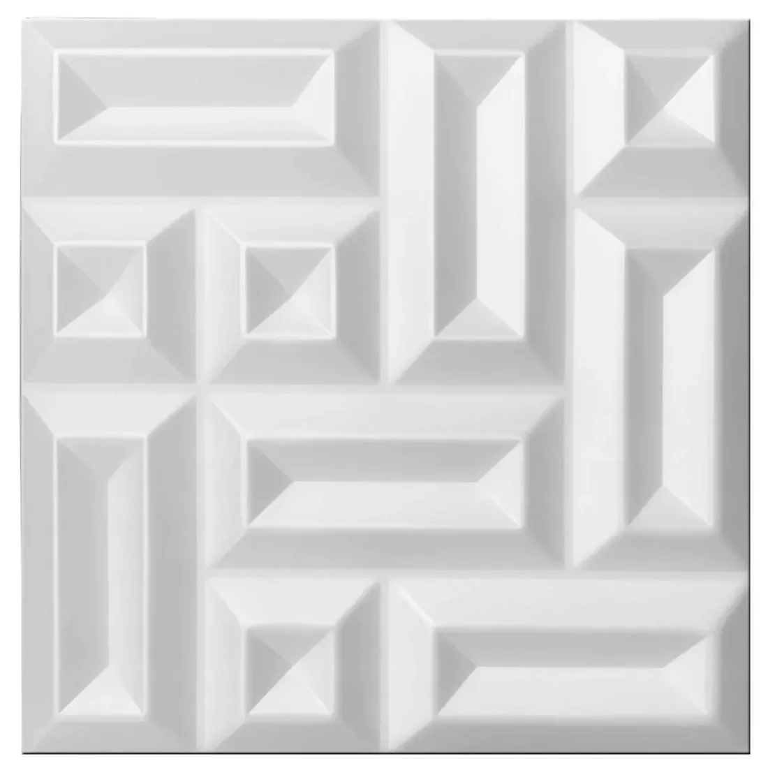 biale-square-panele-scienne-kasetony-3d-2m2-stan-nowy