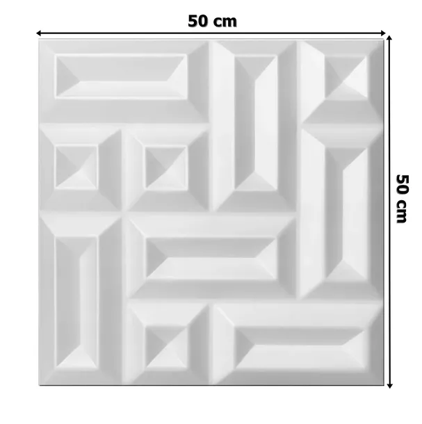 biale-square-panele-scienne-kasetony-3d-2m2-stan-nowy-jednostka-sprzedazy-sztuka