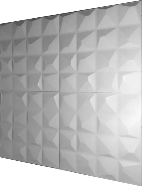 kaseton-panel-scienny-biale-3d-krysztal-2m2-jednostka-sprzedazy-sztuka-stan-nowy