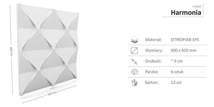 styropianowe-panele-scienne-3d-60x60-harmonia-stan-nowy-jednostka-sprzedazy-sztuka