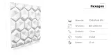 styropianowe-panele-scienne-3d-60x60-hexagon-stan-nowy-jednostka-sprzedazy-sztuka