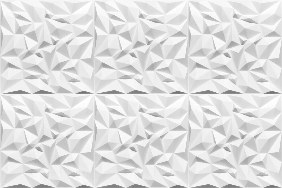 biale-kasetony-skala-panele-scienne-3d-ametyst-2m2-stan-nowy