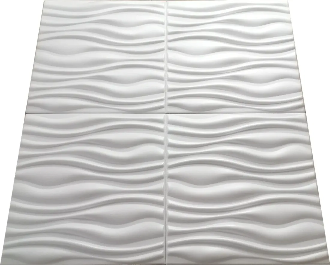 biale-kasetony-dekoracyjne-panele-scienne-3d-flow