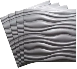 szare-panele-scienne-kasetony-sufitowe-flow-3d-1m2
